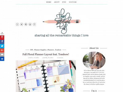 thenotableliz.com snapshot
