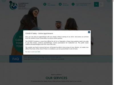 cambridgemedicalcentre.com snapshot