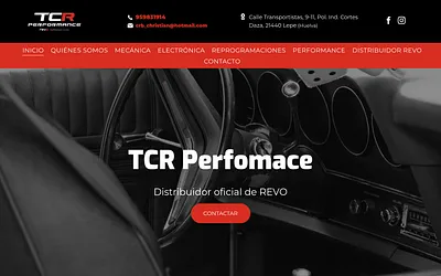 www.tcrperformance.es snapshot