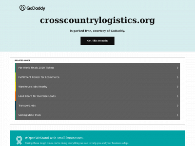 crosscountrylogistics.org snapshot