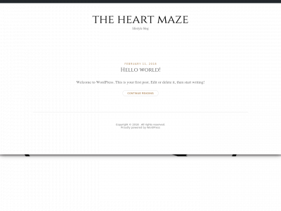 theheartmaze.com snapshot
