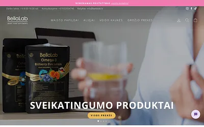bellalab.lt snapshot