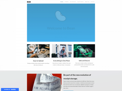 beanereceipts.weebly.com snapshot