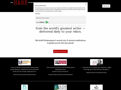 theshakespearedaily.com snapshot