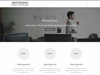 mexprendedor.com snapshot