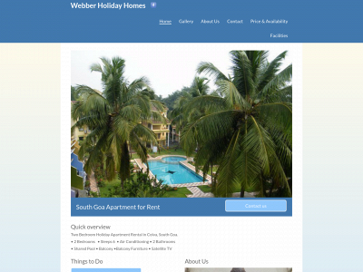 webberholidayhomes.co.uk snapshot