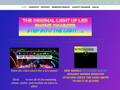 www.lytecordz.com snapshot