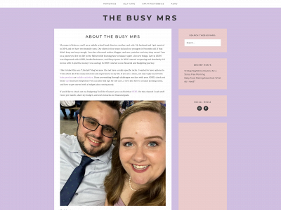 thebusymrs.com snapshot