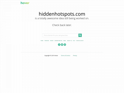hiddenhotspots.com snapshot