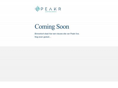 peakr.nl snapshot