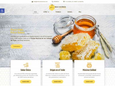 mielesvolcanicas.com snapshot
