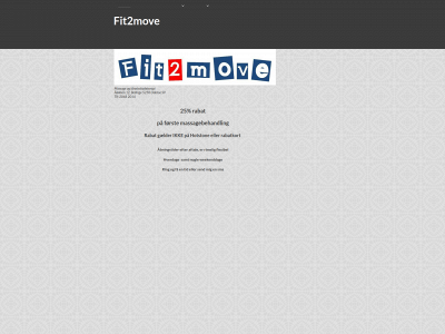 fit2move.dk snapshot