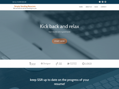 simplysendingresumes.com snapshot