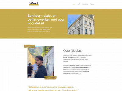 schilderwest.be snapshot