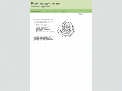 rosenvaengetsvenner.dk snapshot