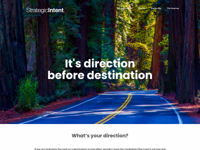 strategicintent.com snapshot
