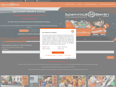 sperrmuell-abholen-lassen.de snapshot