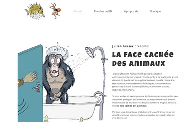 lafacecacheedesanimaux.com snapshot