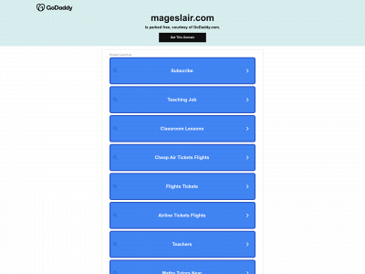 mageslair.com snapshot