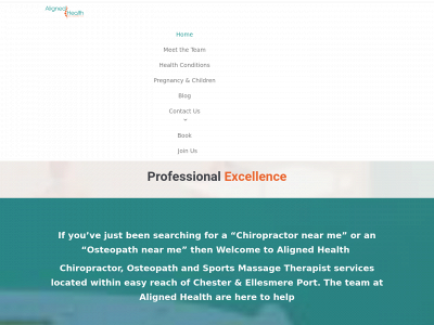 alignedhealthclinics.co.uk snapshot