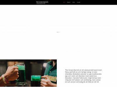 thegreenbarrels.se snapshot