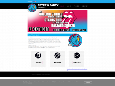 petersparty.nl snapshot
