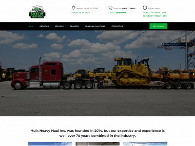 hulkheavyhaul.com snapshot