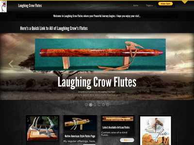 laughingcrow.com snapshot