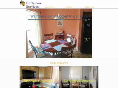 hartzmanservices.com snapshot