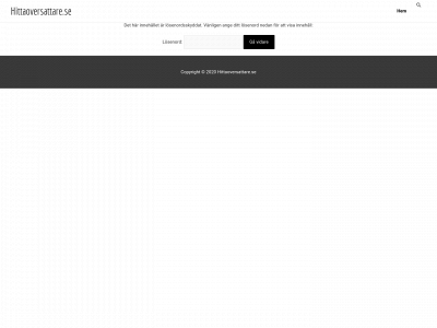 hittaoversattare.se snapshot