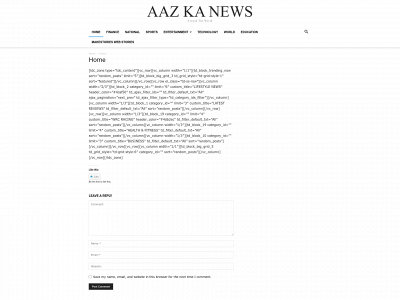 aazkanews.com snapshot
