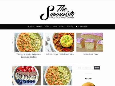 thesavourista.com snapshot