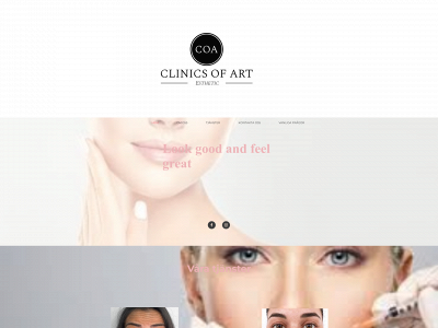 clinicsofart.se snapshot