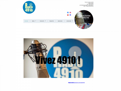 radio4910.be snapshot