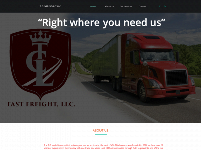 tlcfastfreight.com snapshot