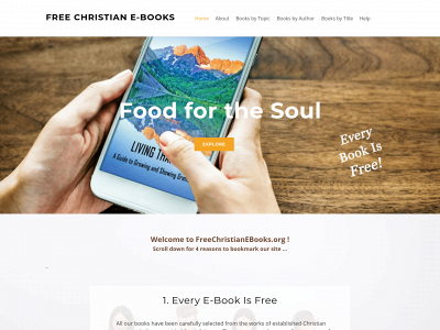 www.freechristianebooks.org snapshot