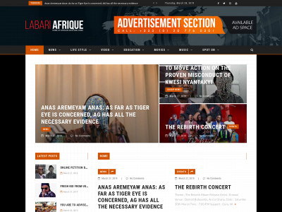 labariafrique.com snapshot
