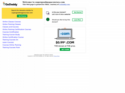 supergoodmegacourses.com snapshot