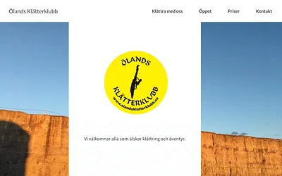 olandsklatterklubb.se snapshot