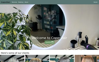 copenhair.dk snapshot