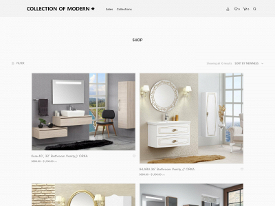 collectionofmodern.com snapshot