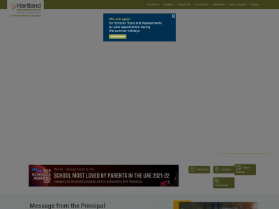 hartlandinternational.com snapshot