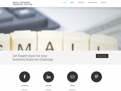 smallbusinessfinancialdoctor.com snapshot