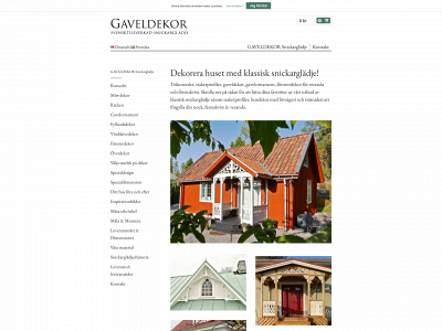 gaveldekor.se snapshot