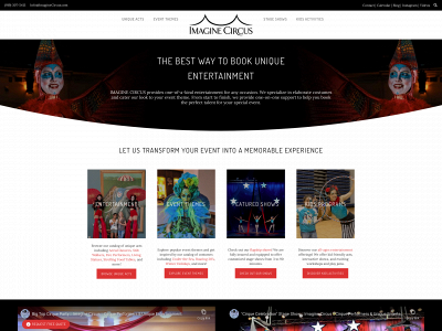 imaginecircus.com snapshot