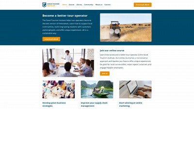 goodtourisminstitute.com snapshot