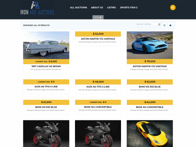 ironageauctions.com snapshot