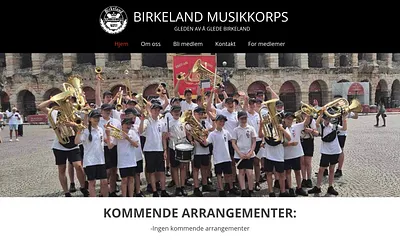 birkelandmusikkorps.no snapshot