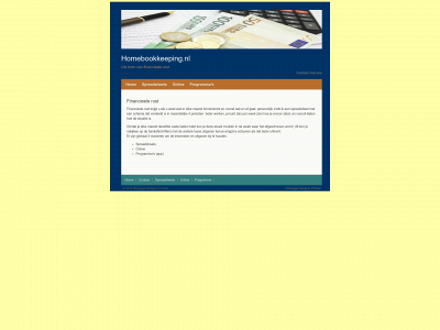 homebookkeeping.nl snapshot