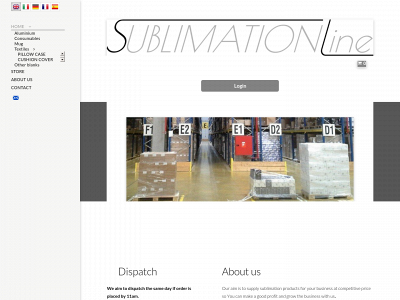 sublimationline.co.uk snapshot